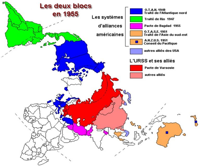 Un Monde Bipolaire Au Temps De La Guerre Froide | Réussir En Histoire ...